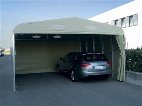 Faltgaragen Spielertunnel mobile Garagen und Überdachungen