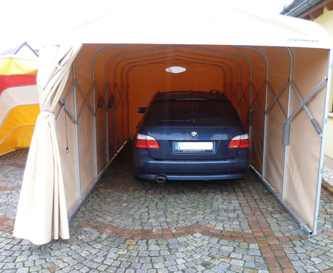 Faltgarage, Tunnel, Groß-Garagen, Cargo-Garagen - mobil