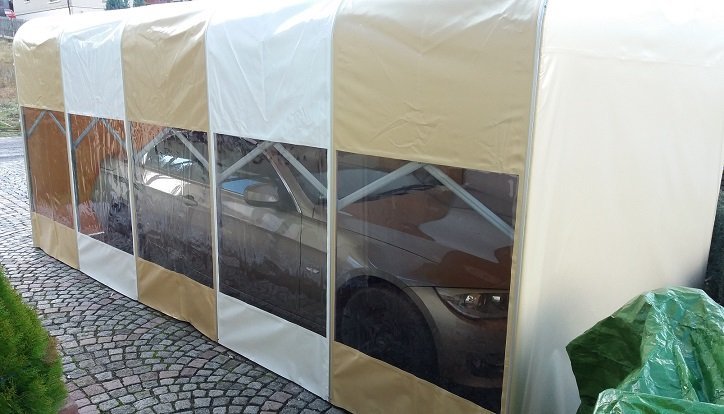 Faltgarage, Tunnel, Groß-Garagen, Cargo-Garagen - mobil