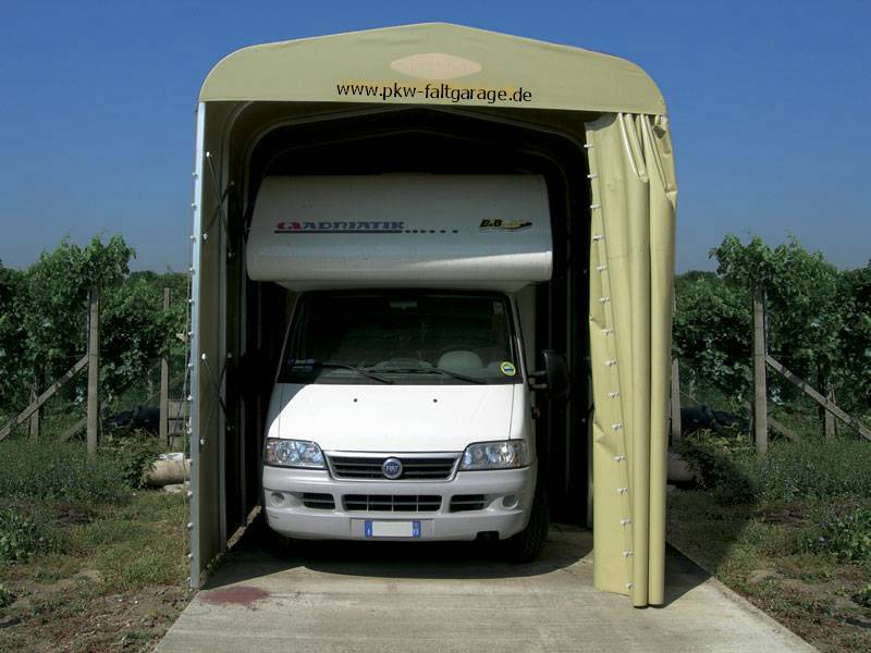 Faltgarage, Tunnel, Groß-Garagen, Cargo-Garagen - mobil