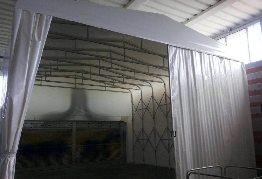 Faltgarage, Tunnel, Groß-Garagen, Cargo-Garagen - mobil