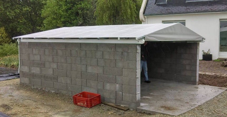 ausziehbare Hallen + Tunnel, Faltgaragen, Lager-Zelthallen