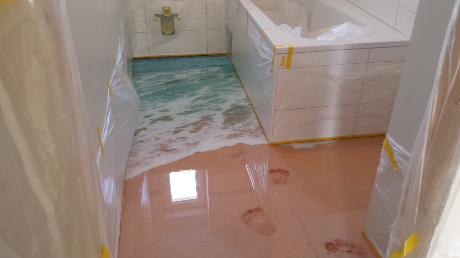 Bodenbeschichtungen, Verlaufbeschichtungen, Epoxidharzboden