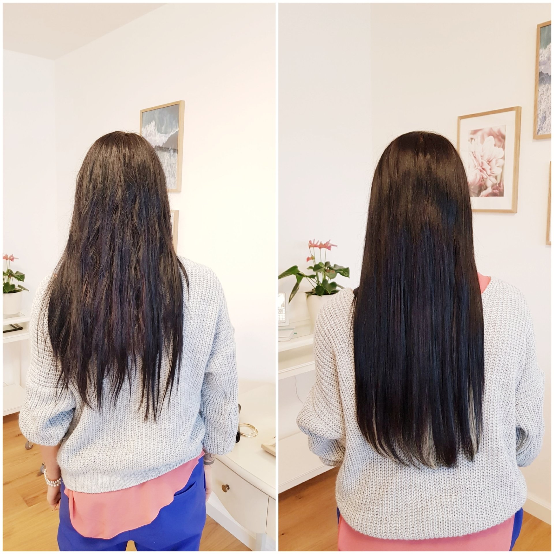 Von Schwarz Auf Braun Vorher Nachher vorher nachher Bilder Haarverlängerungen & Haarverdichtungen