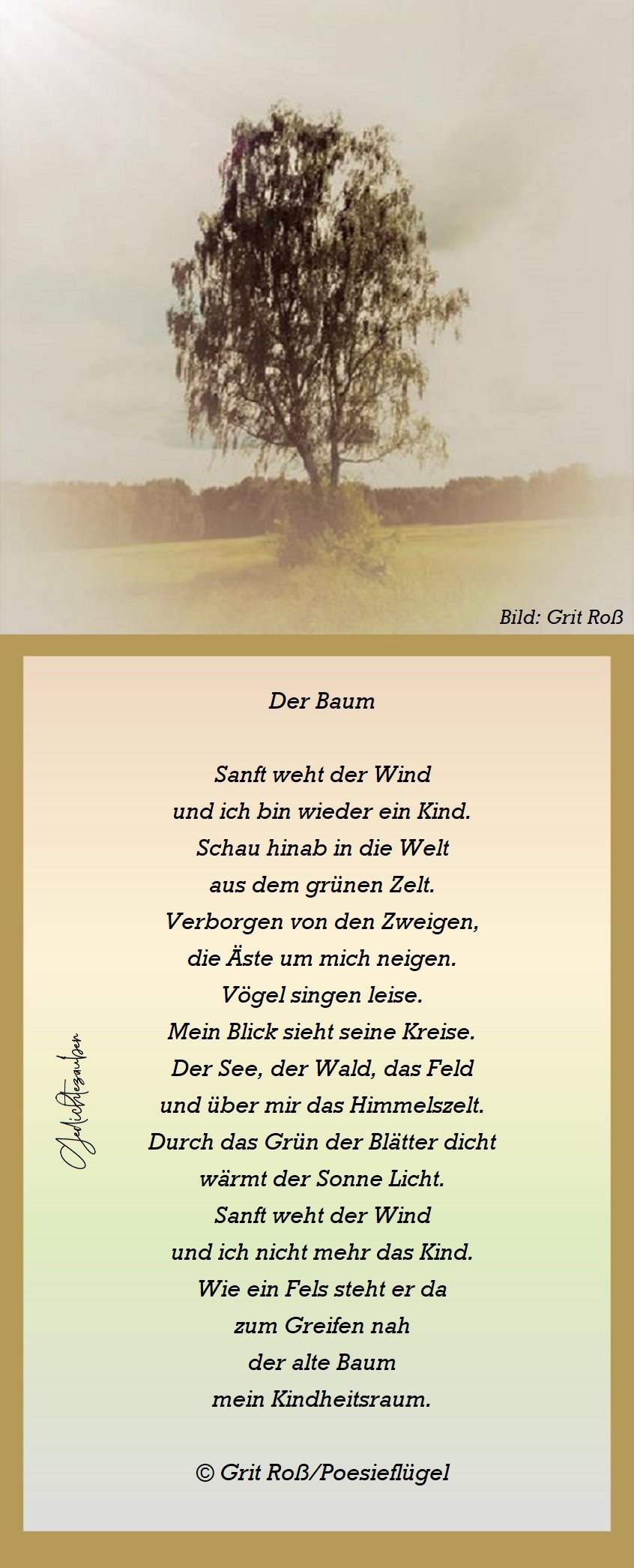 Vergleich Mensch Baum Gedicht Galerie Natur