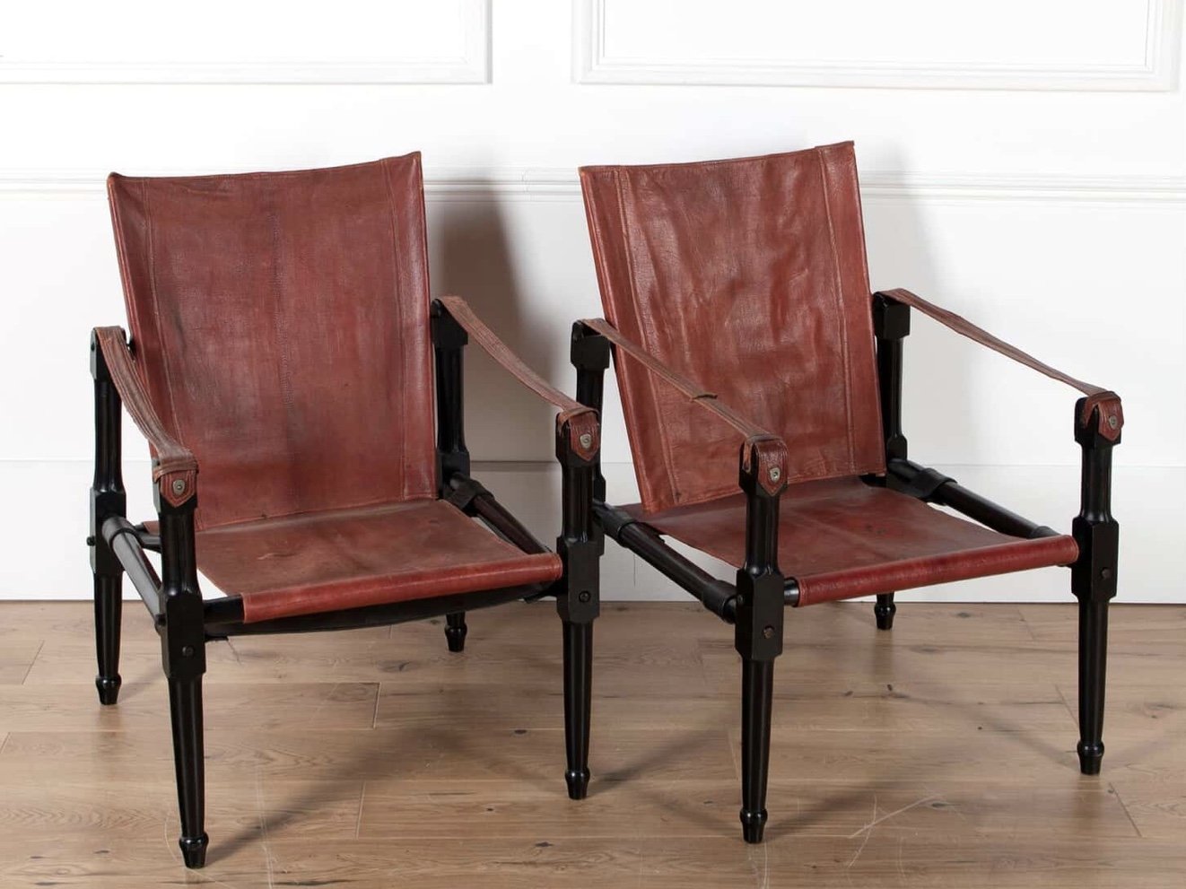 Pair of Safari chairs