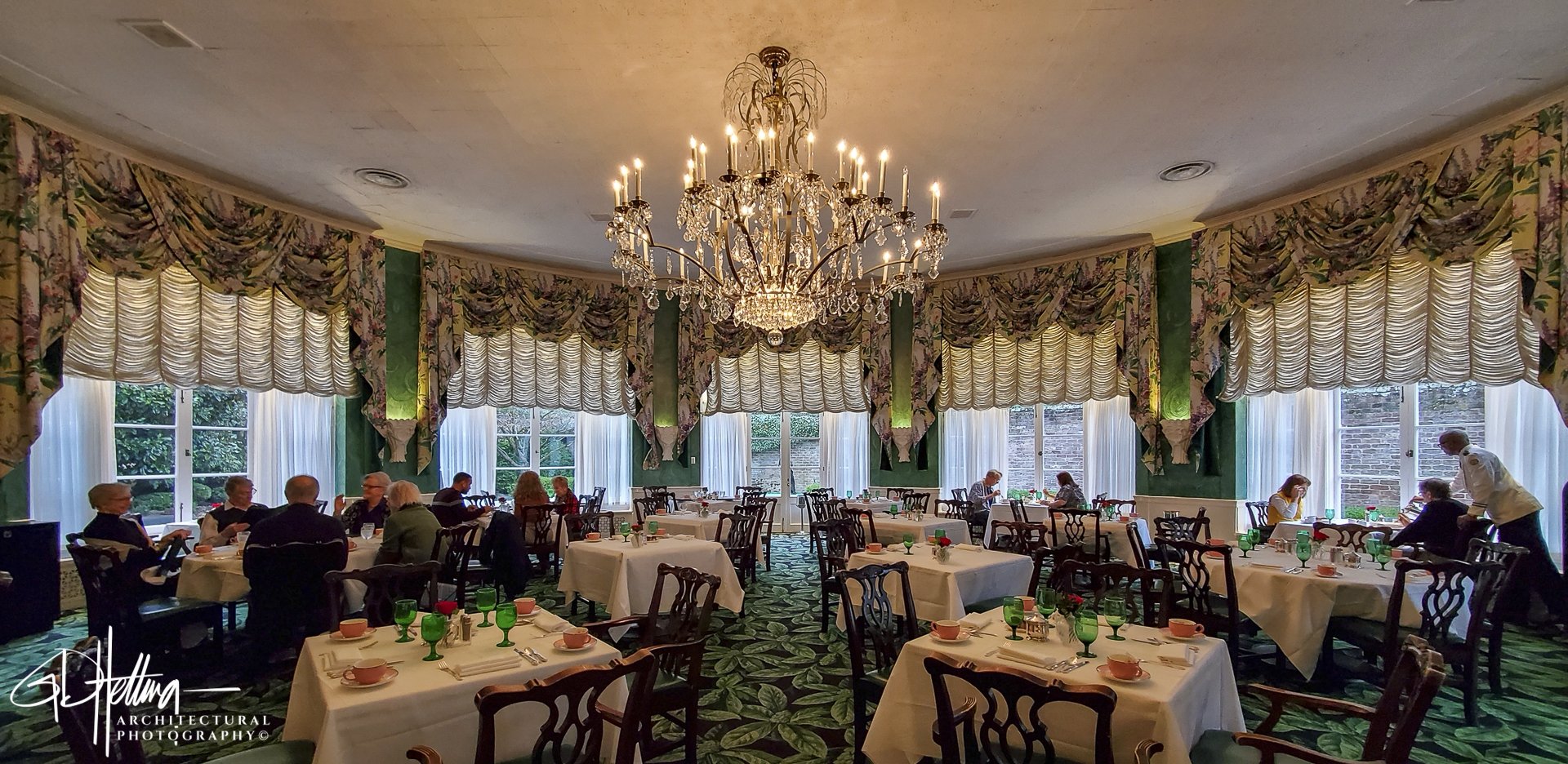 Architectural Photography of The Greenbrier Resort in White Sulphur