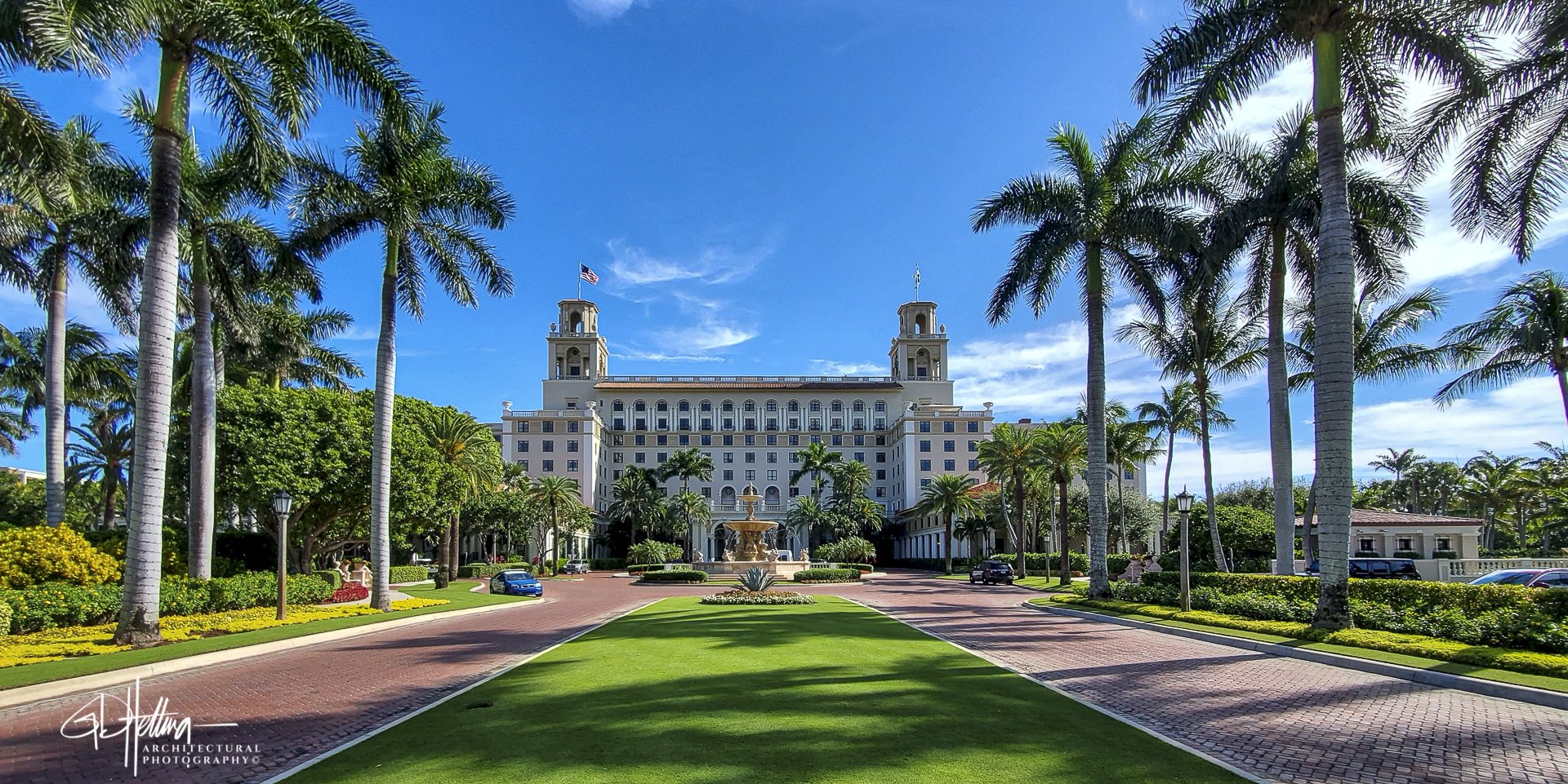 The Breakers Hotel architectural photography
