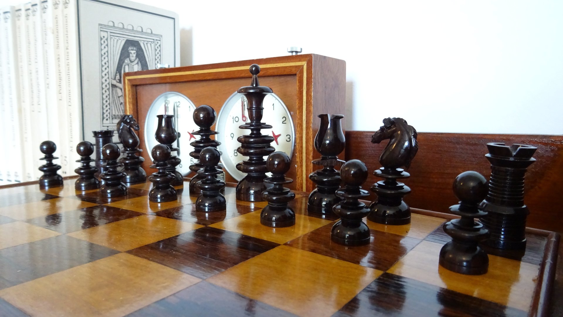 Old English Chess Set, 