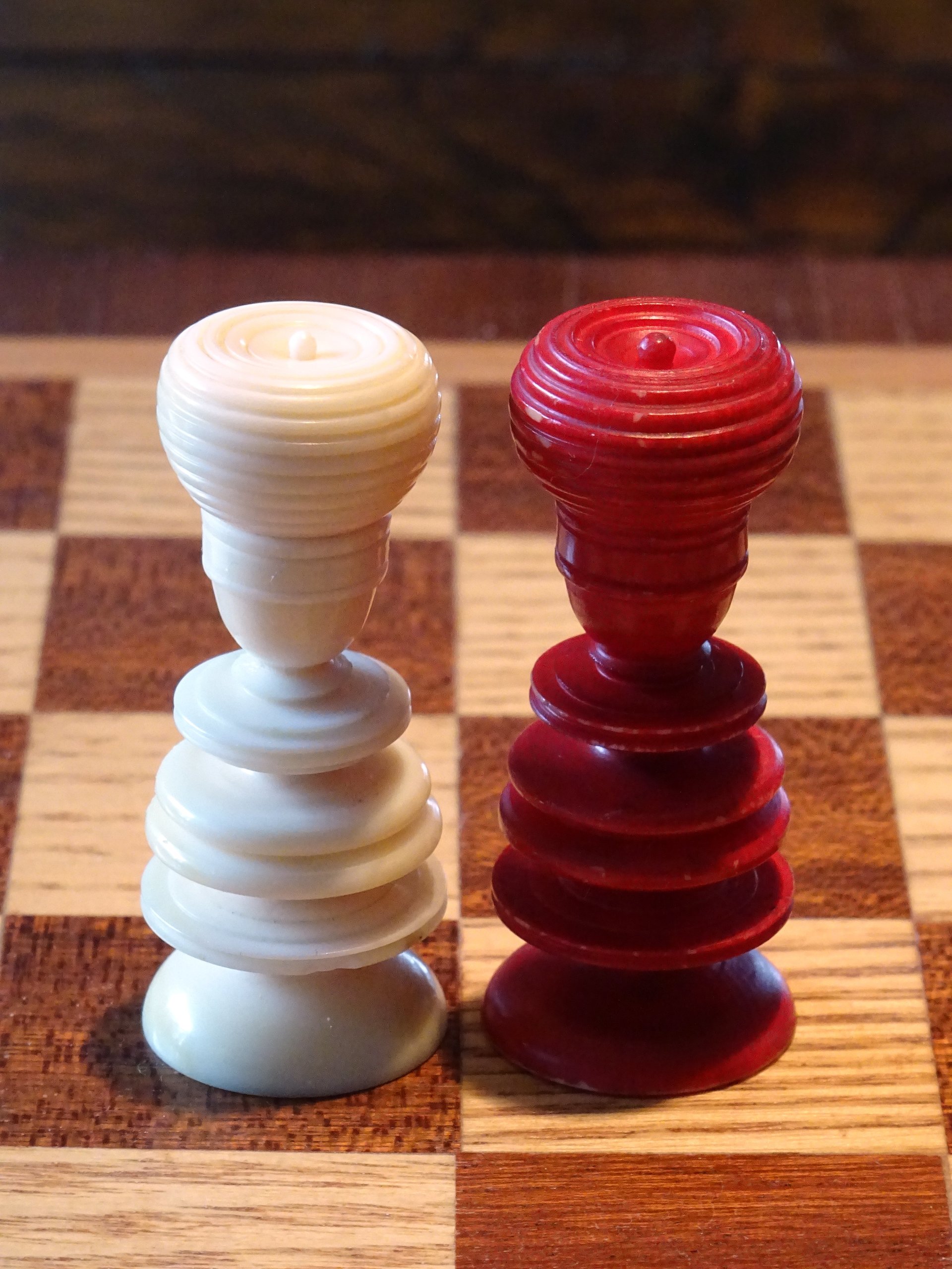 English Ivory Chess Set, 