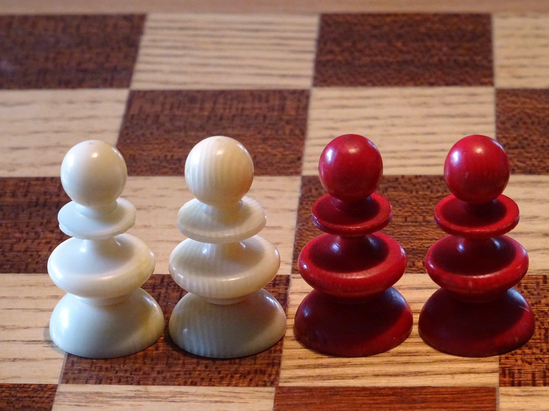 English Ivory Chess Set, 