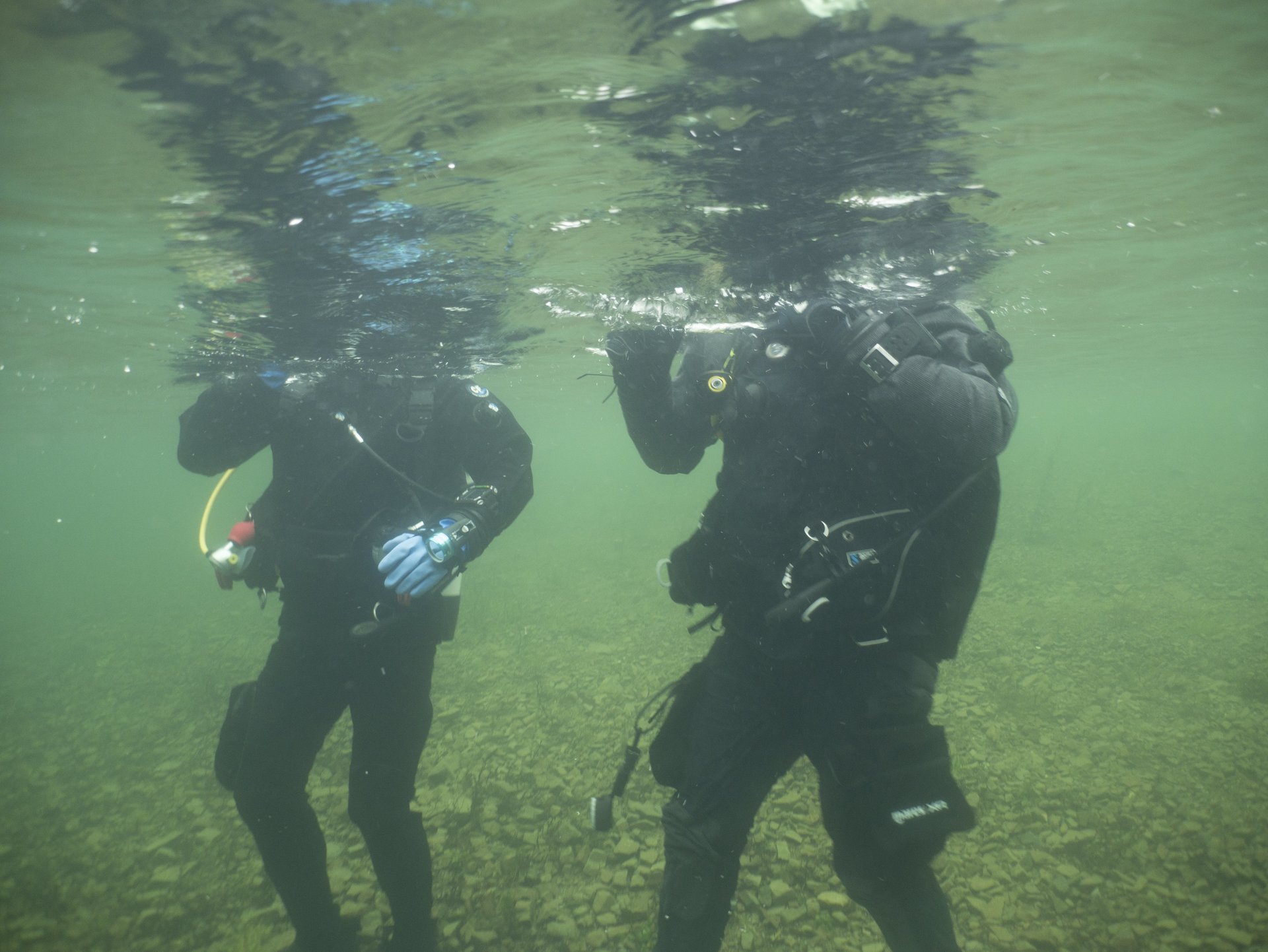 Dry Suit Diving Trockentauchkurs