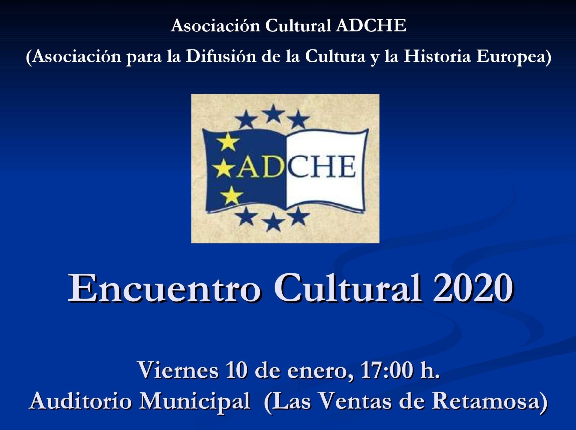Encuentro Cultural 2020 (Convocatoria)