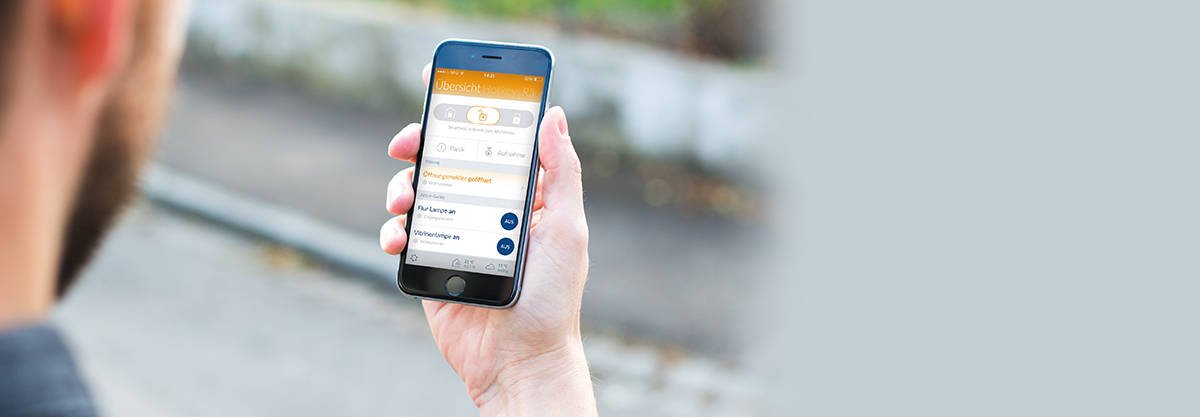 MOBILER ZUGRIFF EINFACH UND KOMFORTABEL PER APP