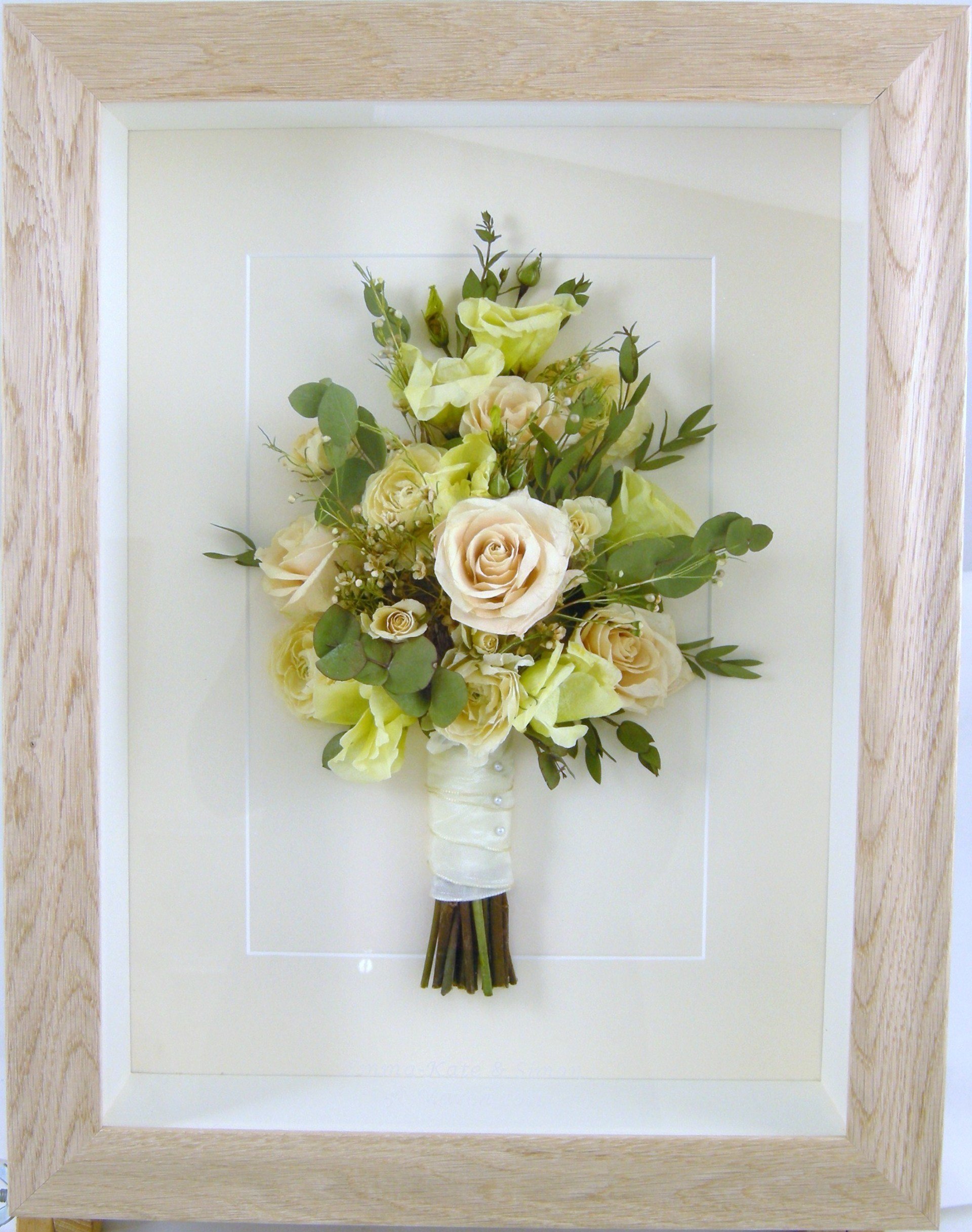 Precious Petals Preserved Flower Work Dried Wedding Bouquet