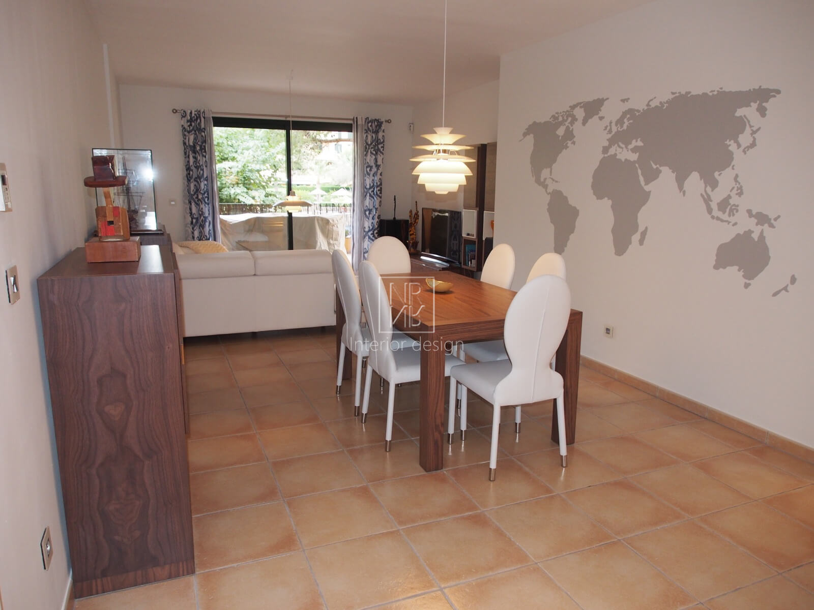 Muebles y decoraciones para apartamento de Mallorca