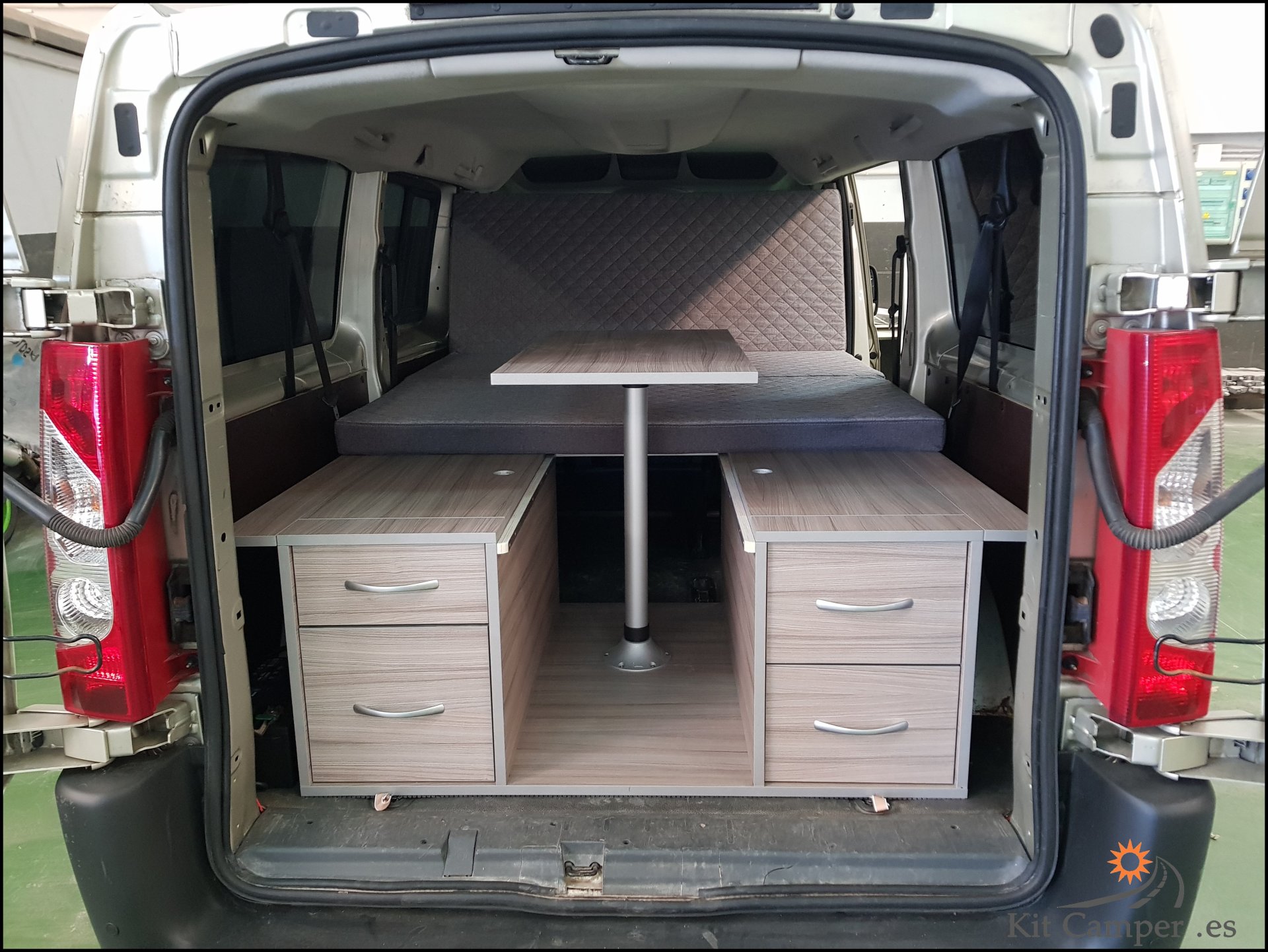 mueble camper para fiat scudo, kit camper fiant talento