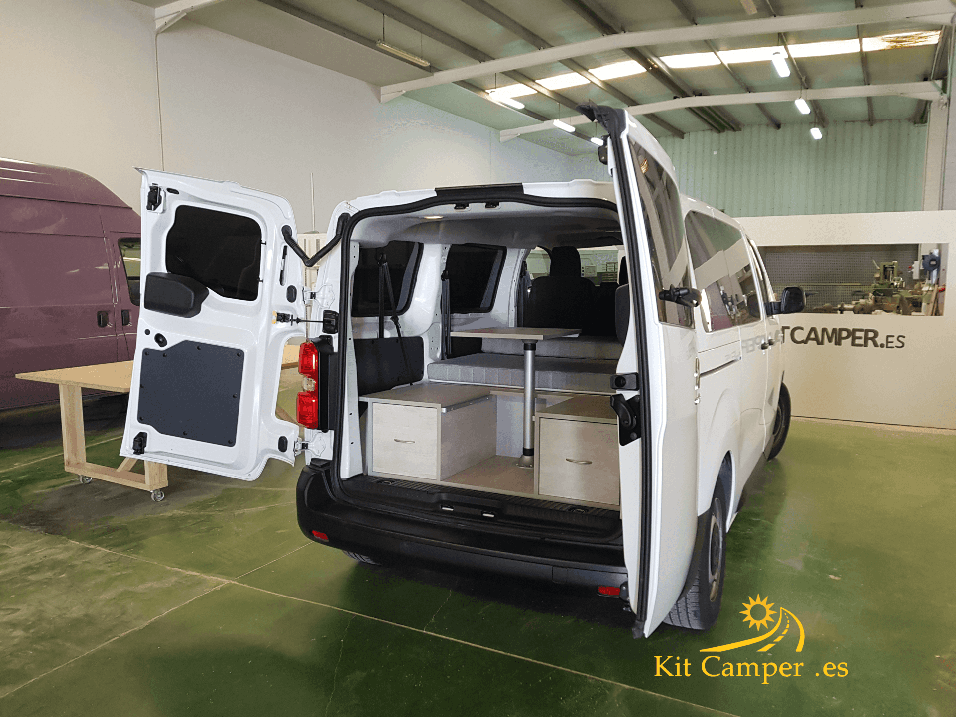 mueble camper para citroen jumpy, kit camper para citroen jumpy