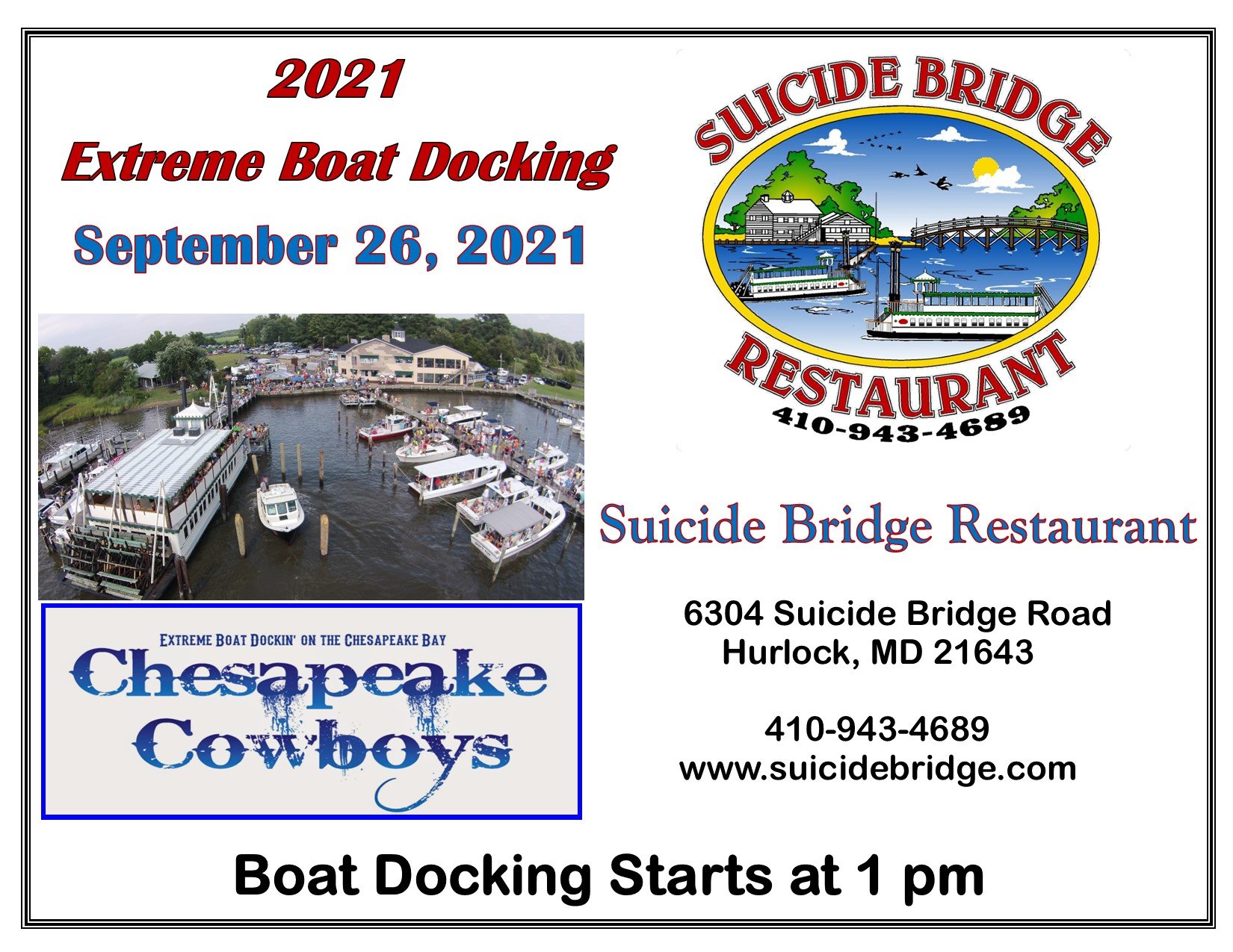 Suicide Bridge Restaurant Extreme Boat Docking Page