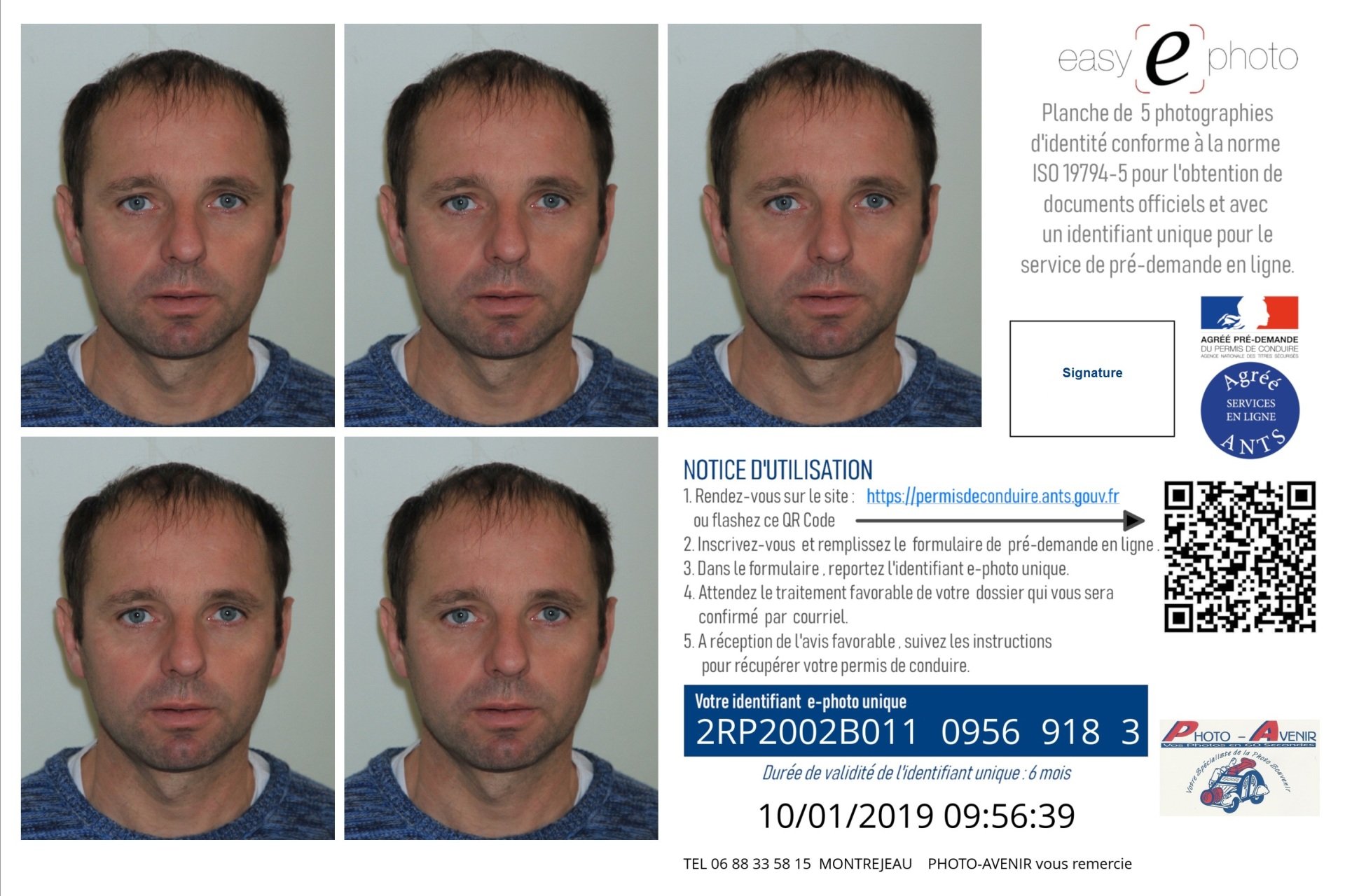 Service Photos d'identités