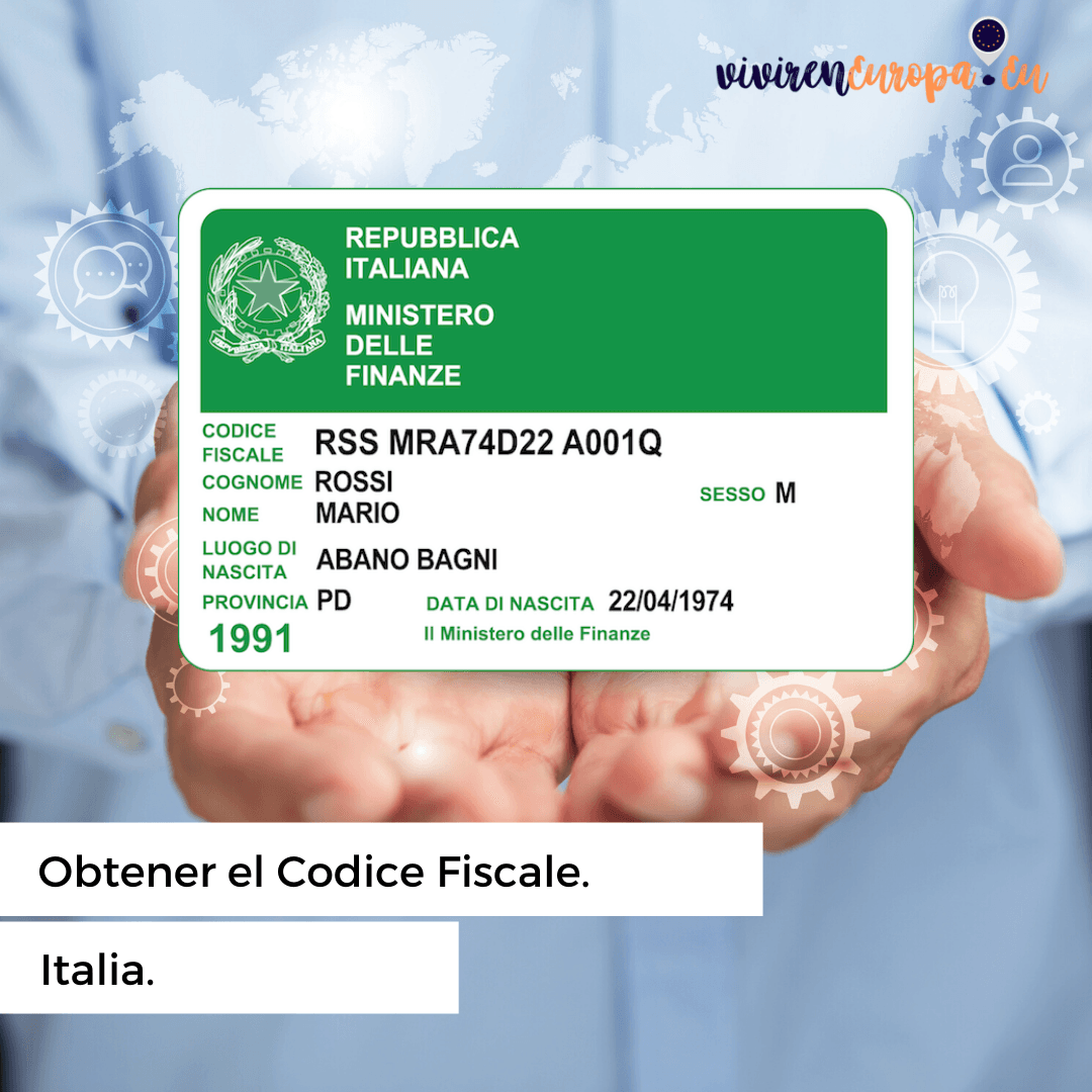 Obtener el Codice Fiscale