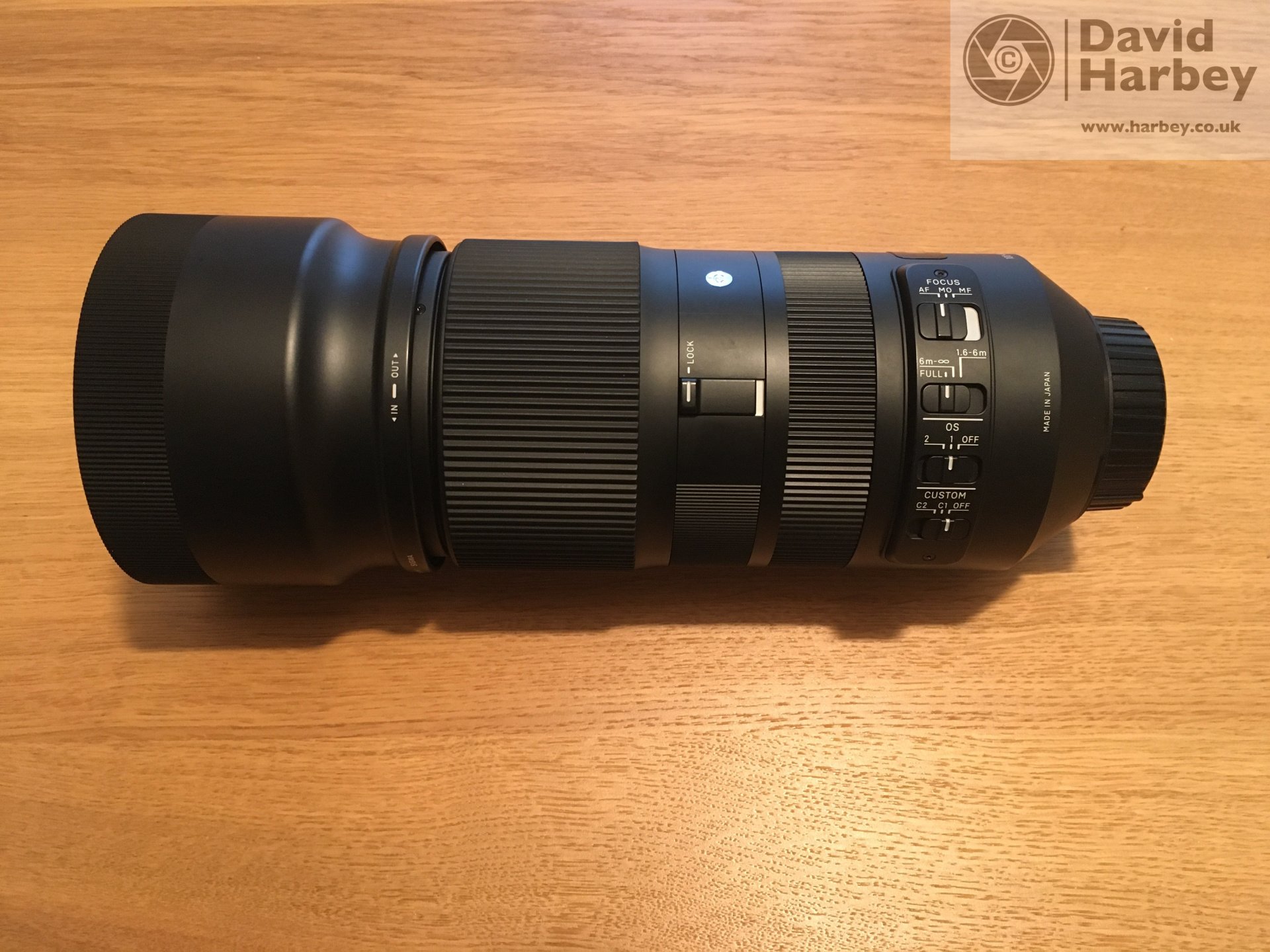 Sigma 100400mm zoom lens review