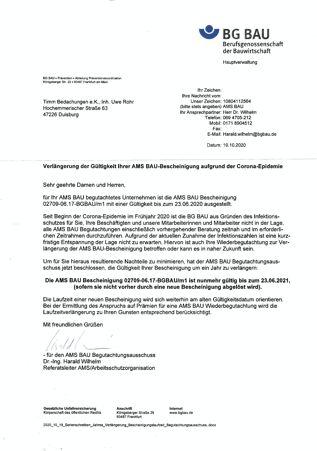 Unsere Überzeugung - Timm Bedachungen