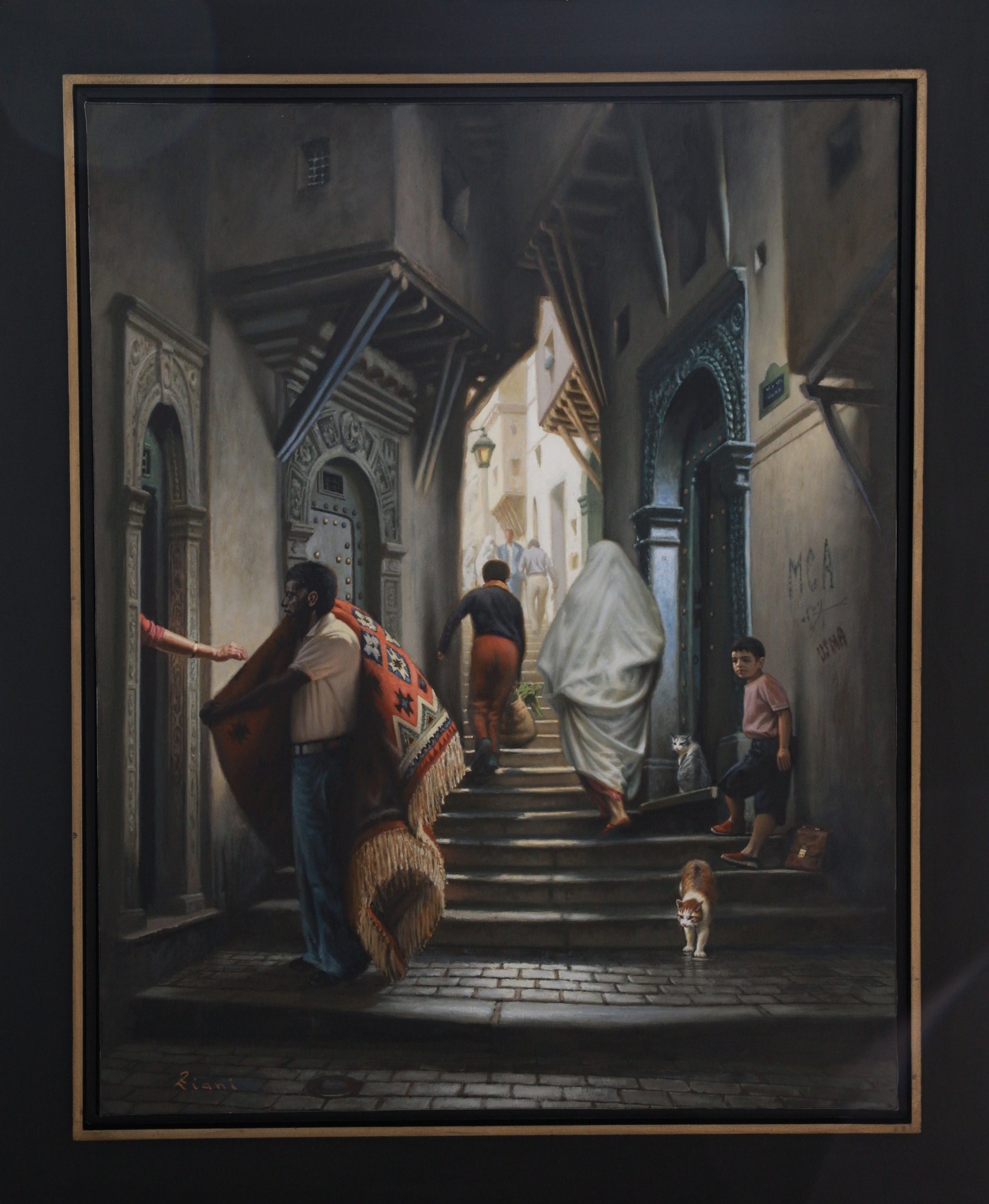 Hocine Ziani, artiste peintre contemporain algérien