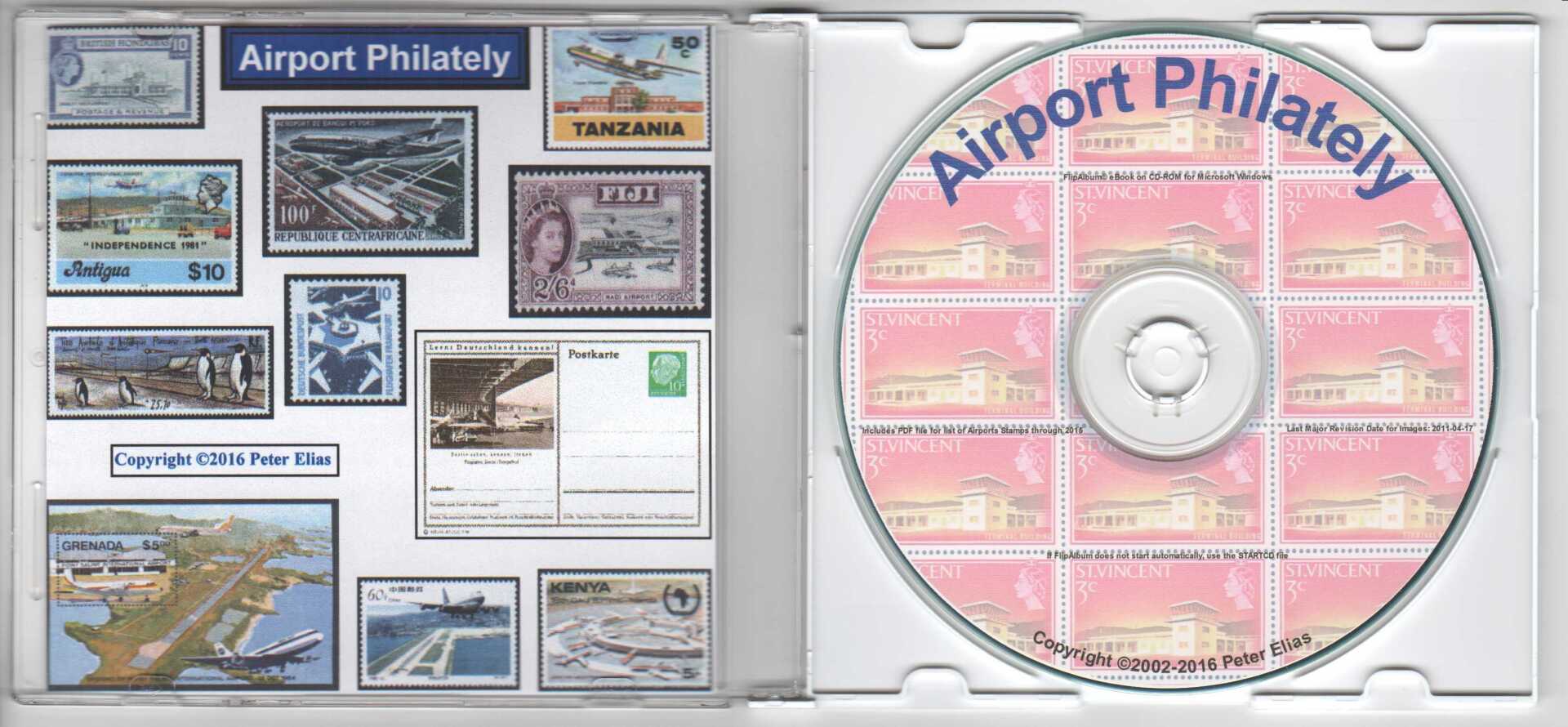 Airports on Stamps & Postal Stationery
