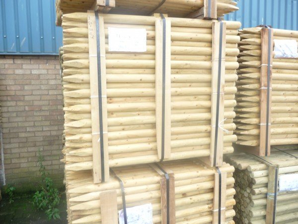 Imco Timber Sleepers Fencing and Machine Rounded Posts or Cundys