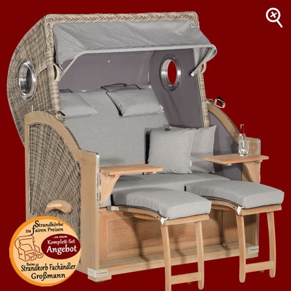 Strandkorb-einzigartig in der Kombinations Vielfalt