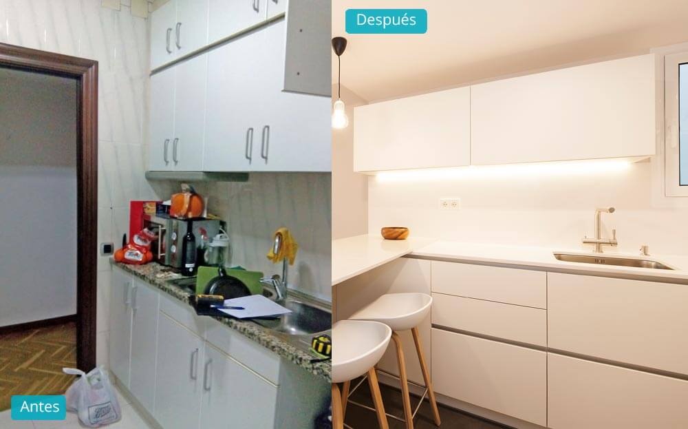 Cocinas antes y después: Cómo transformarlas con éxito