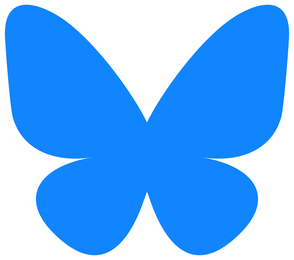 Bsky Logo with Link to Post about Report 