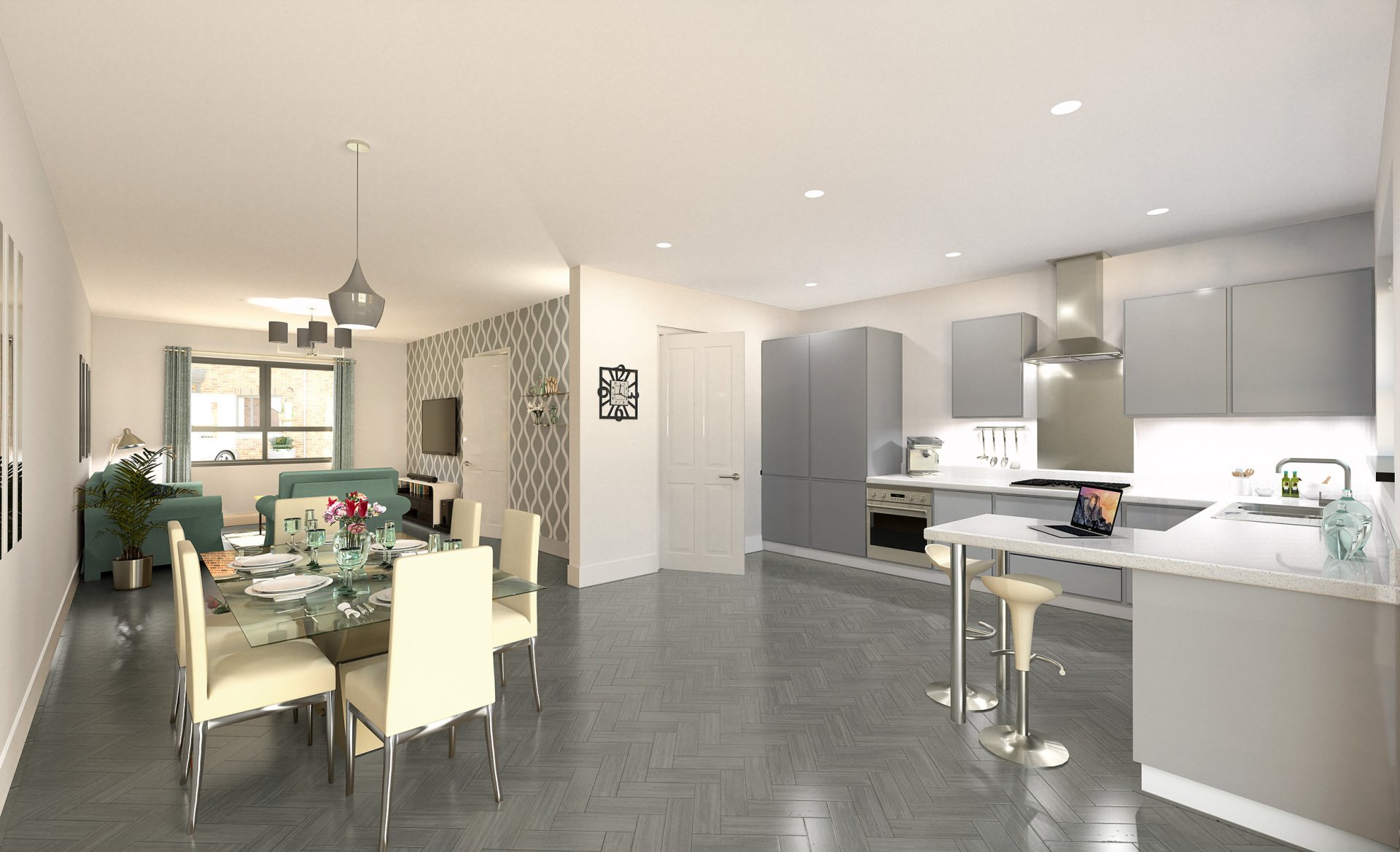 Interior CGi visuals and renderings