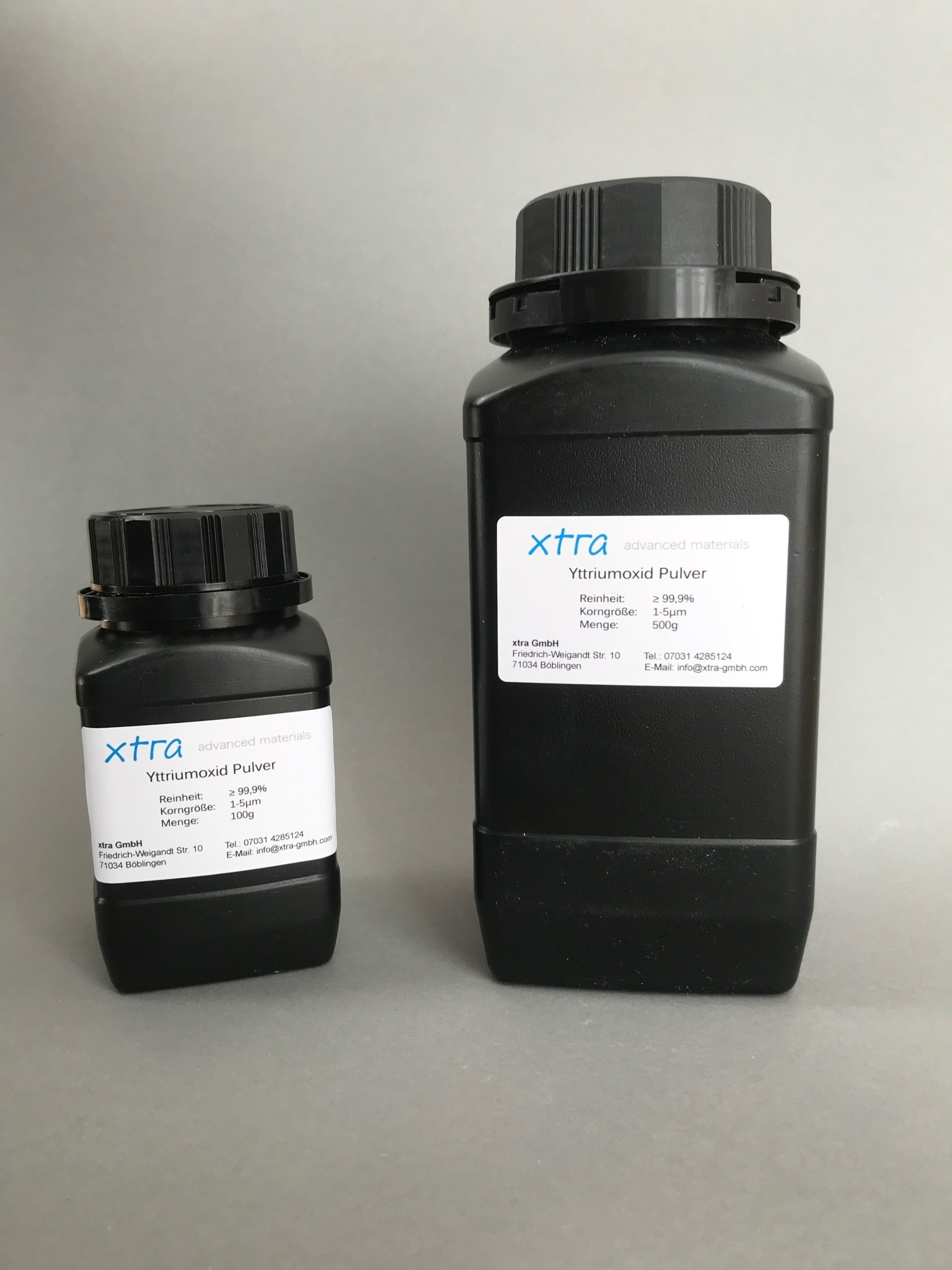 xtra GmbH / Yttriumoxid Pulver / YttriumAluminiumGranat Pulver (YAG)