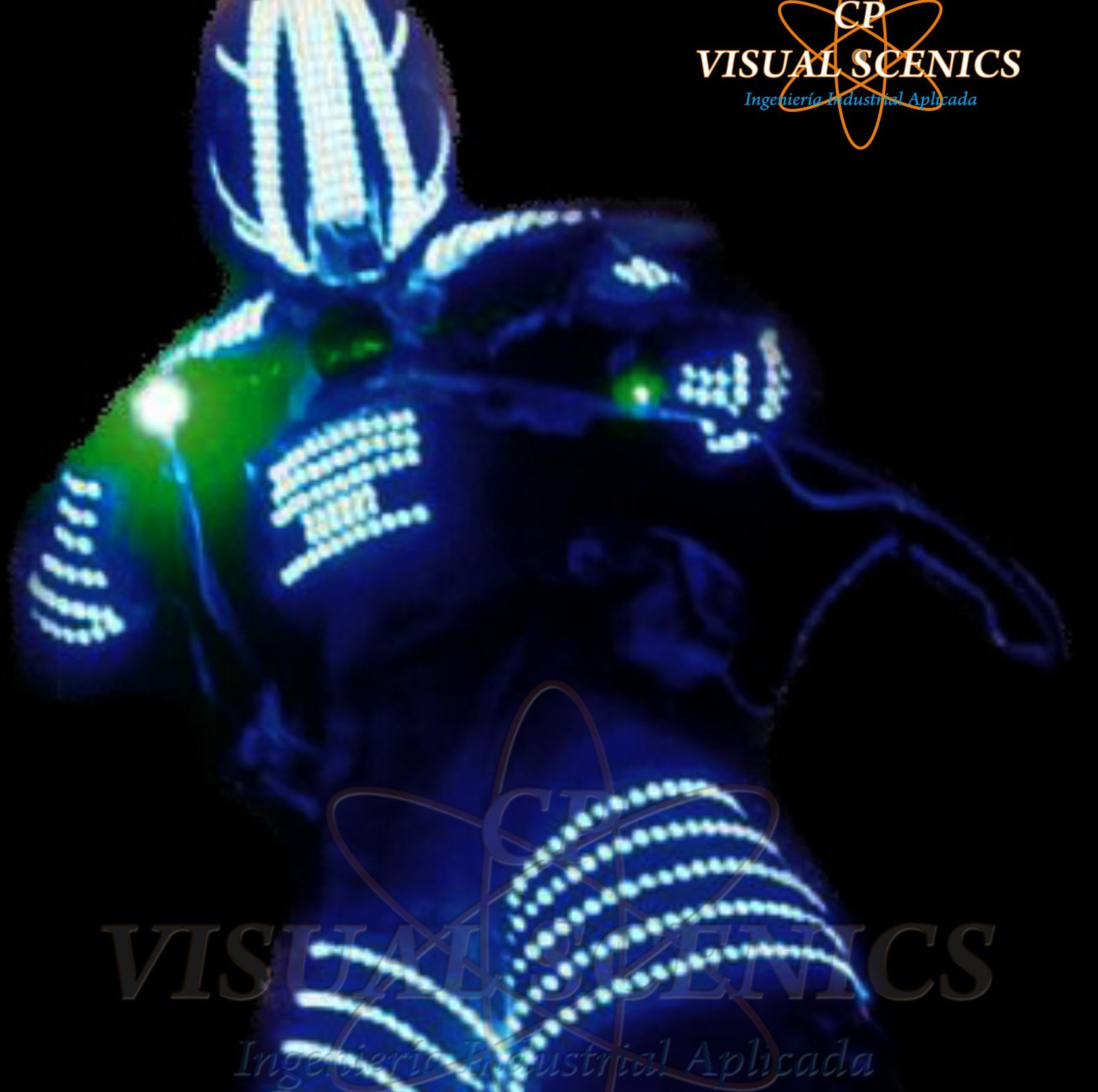 cp visual scenics ing. LED MAN MGO2