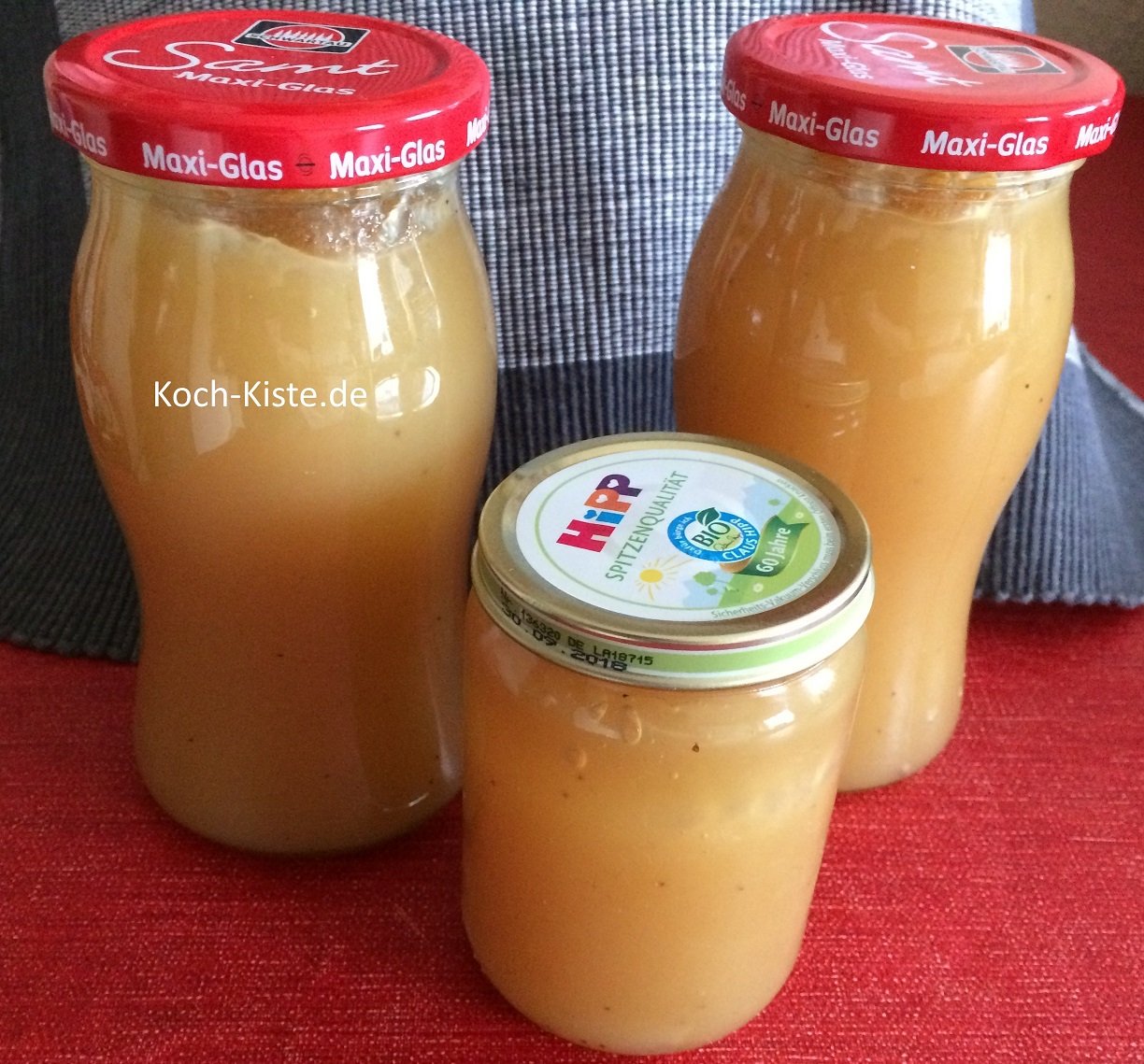 Bananen-Birnen-Apfel Marmelade