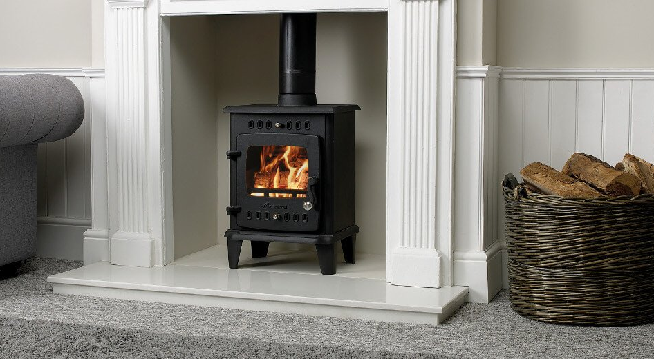 Log burner, Multi fuel stove installation