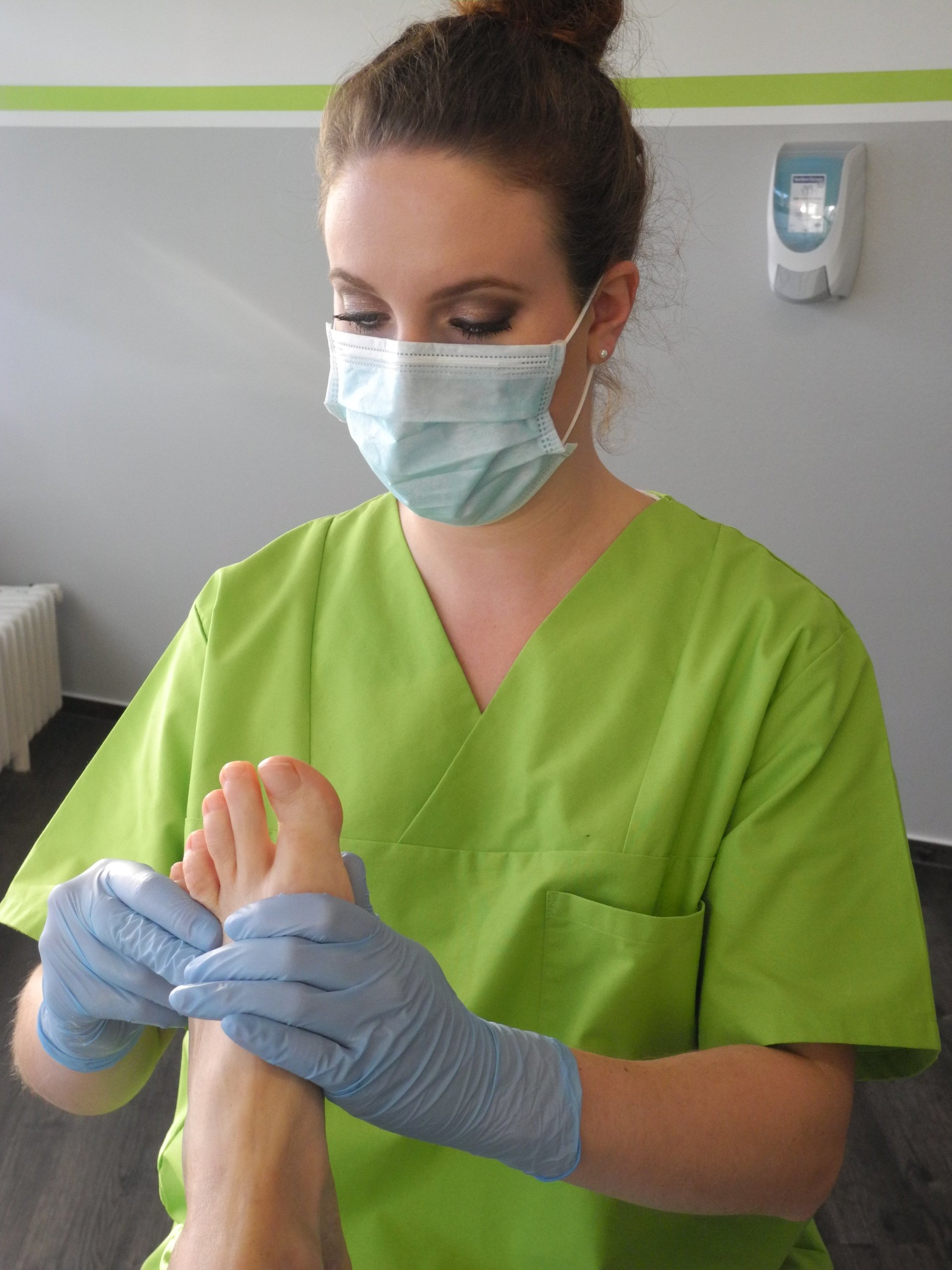 Praxis Für Podologie Krefeld Larissa Hetterle Behandlung