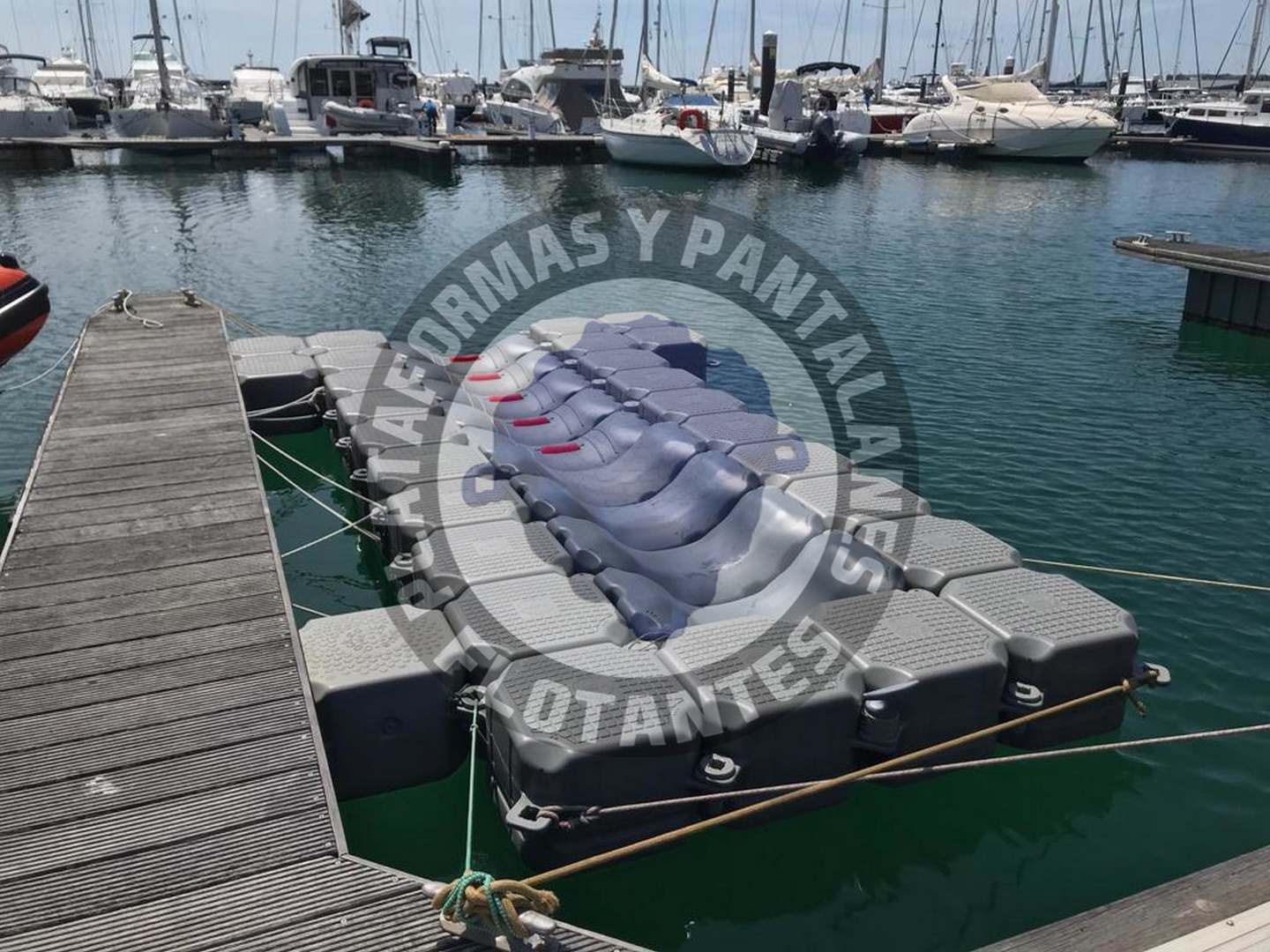 Plateforme pour bateau - IBIZA SETUP - YACHTBEACH – JetXtender - pour