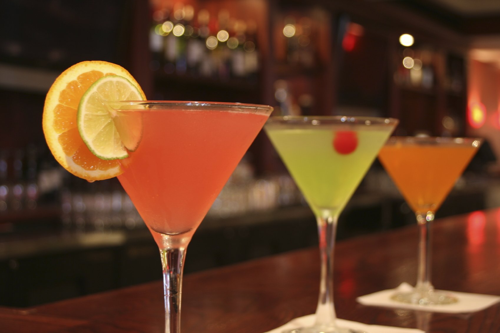 cocktail au vin blanc et infusion de thé