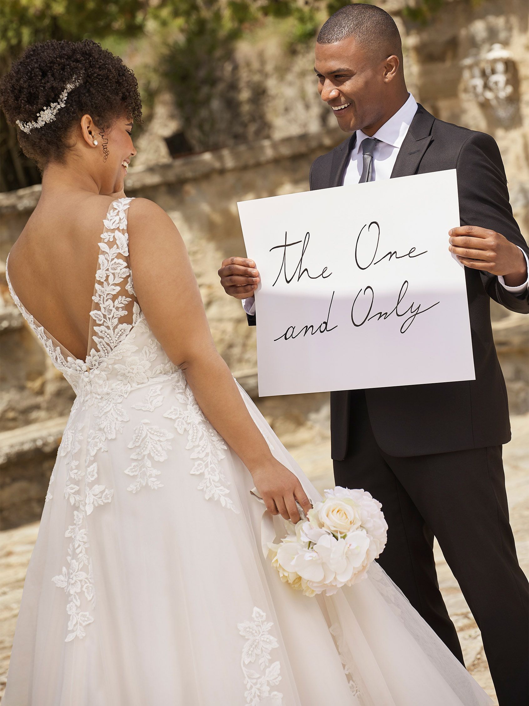 Robe de mariée grande taille dentelle