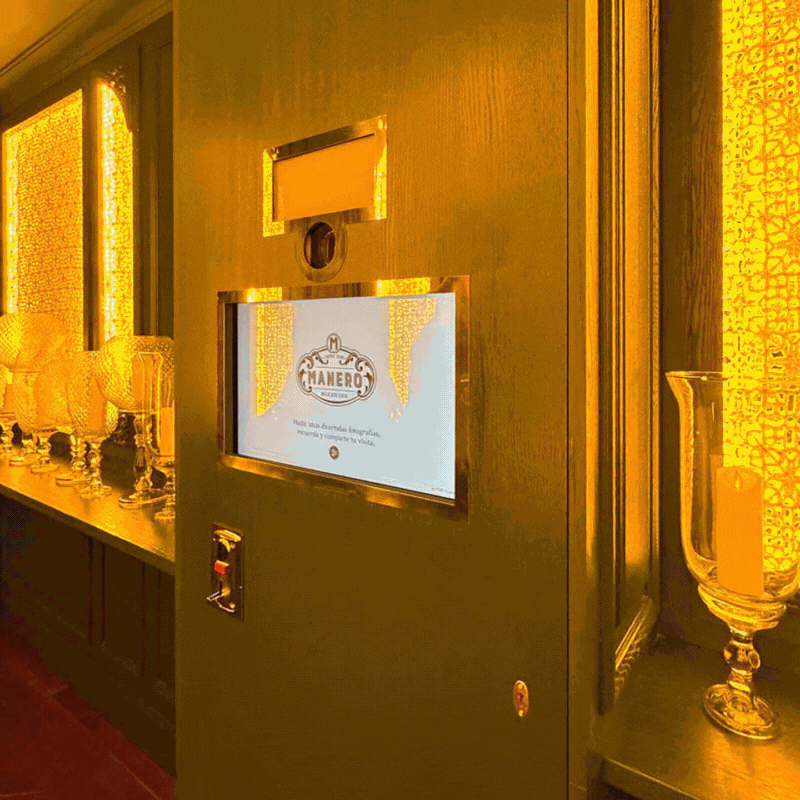 Comprar fotomatón a medida para restaurantes