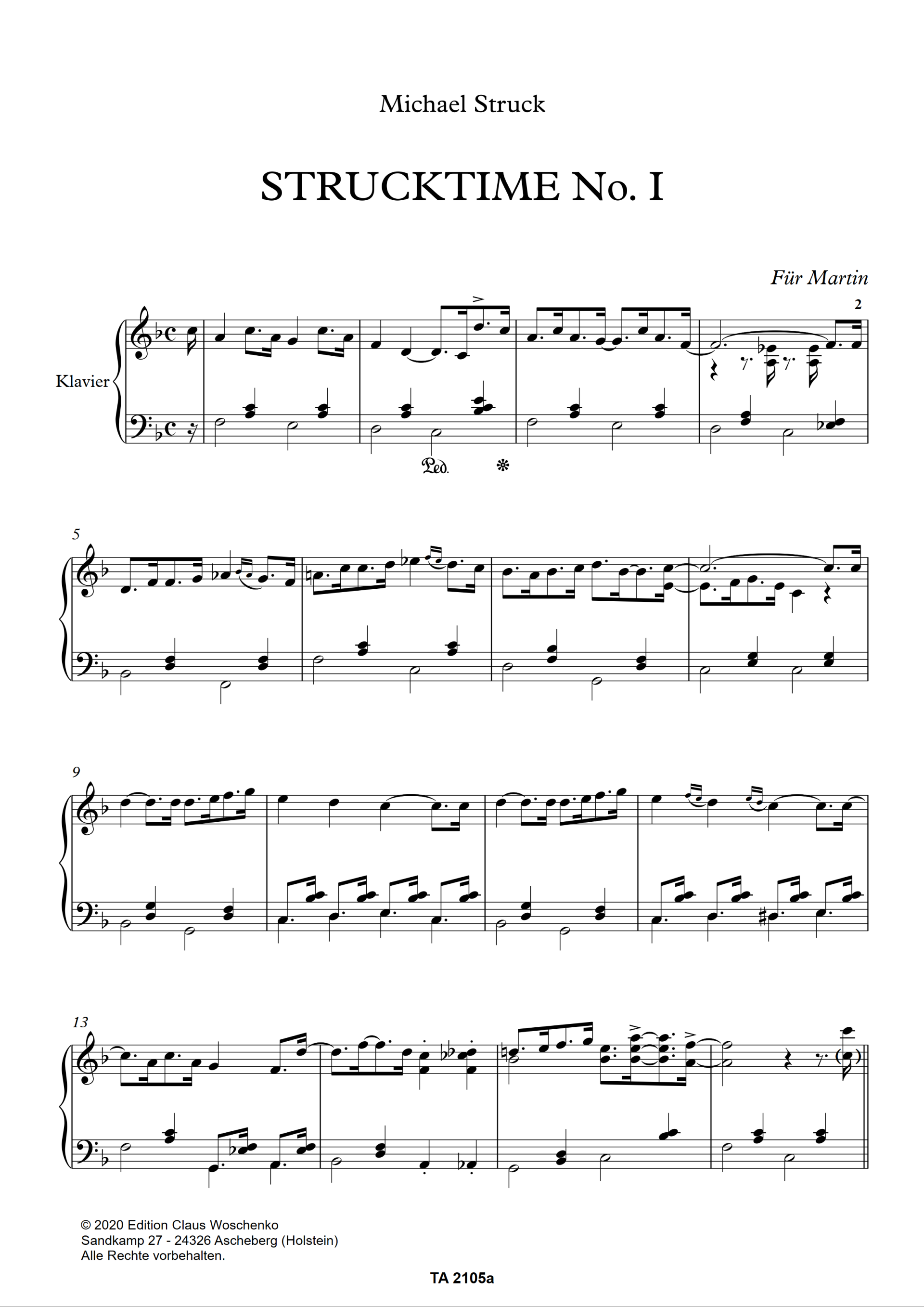 Michael Struck - STRUCKTIME No. I Michael Struck - STRUCKTIME No. I