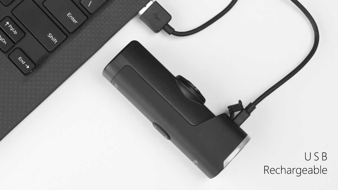Magicshine Allty 1000 mit USB Kabel