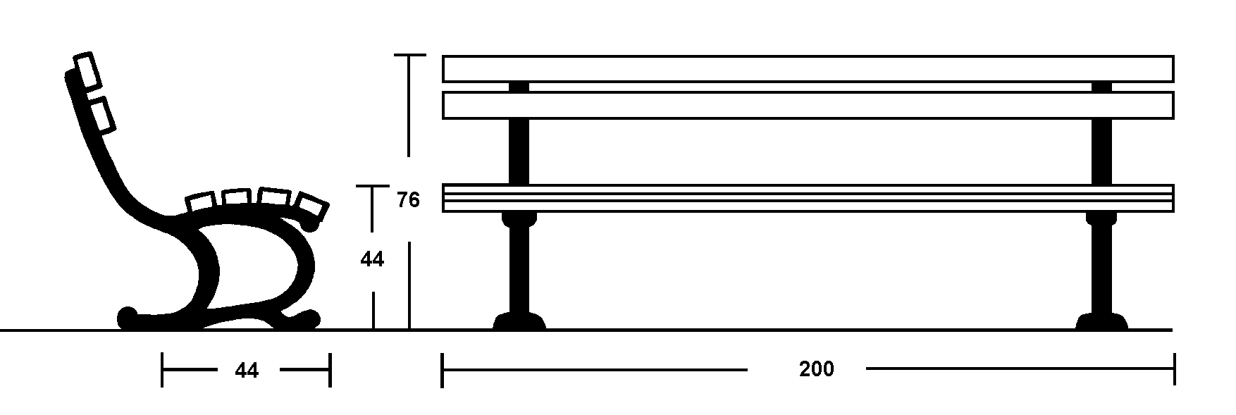Skizze Modell 83 Fichte+Hartholz+Recycling Skizze Modell 83 Fichte+Hartholz+Recycling