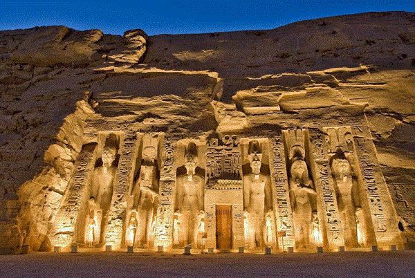 Temple d'Abu Simbel, Assouan Egypte,
