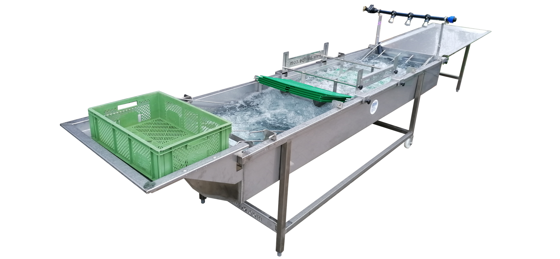 Unsere Durchschubwaschanlage