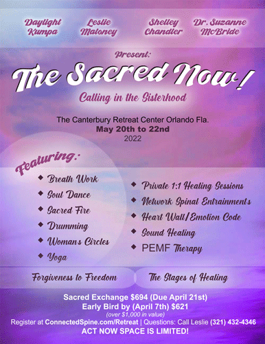 The Sacred Now! The Sacred Now!