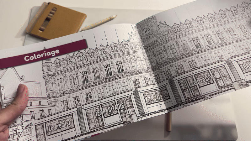 Cahiers de coloriage personnalisés ! À l'image de votre réseau, de votre marque. Insérez-y coloriages, jeux, etc.